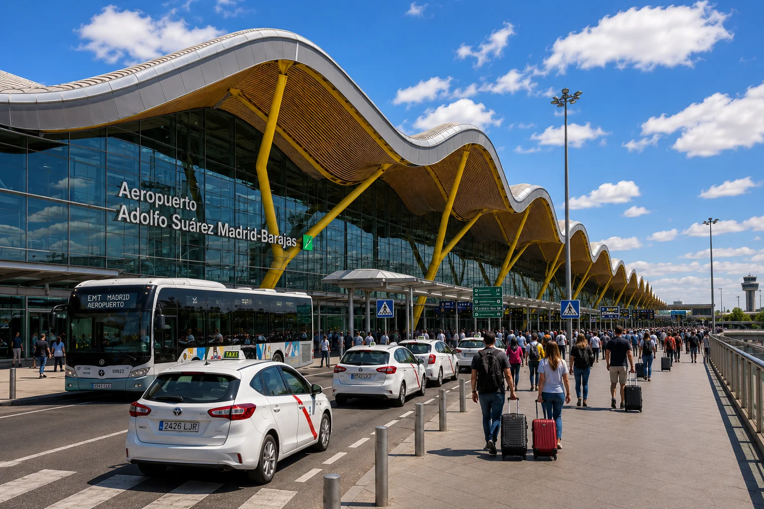 Madrid Barajas Airport flight compensation