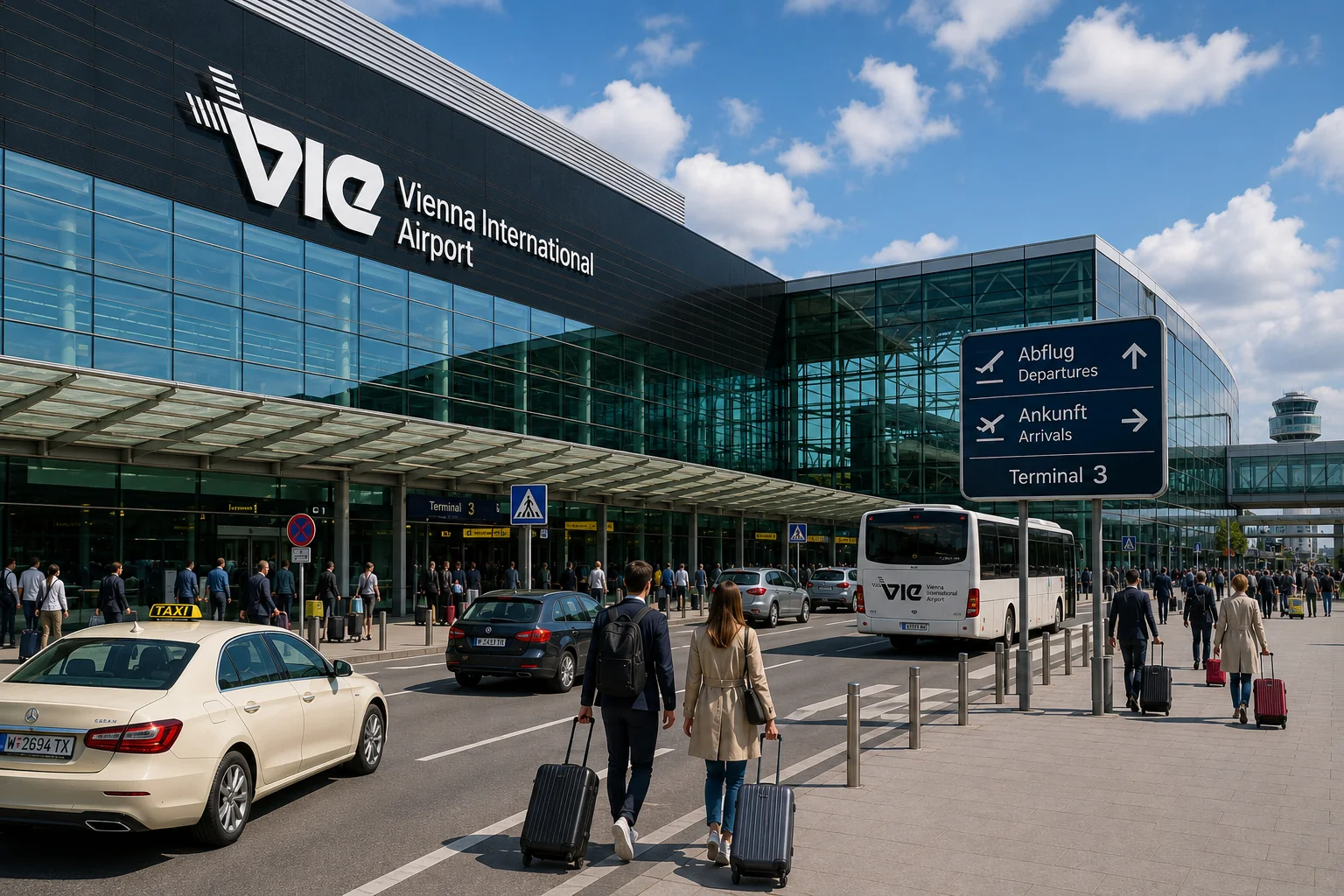 Vienna International Airport flight compensation