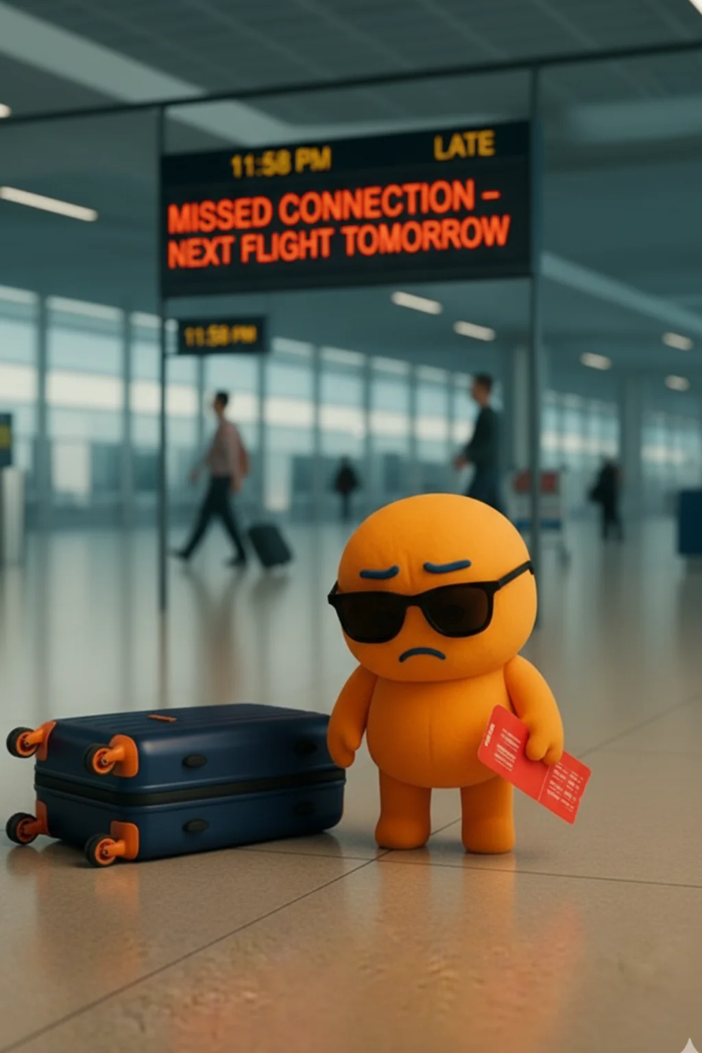 Flight cancelled